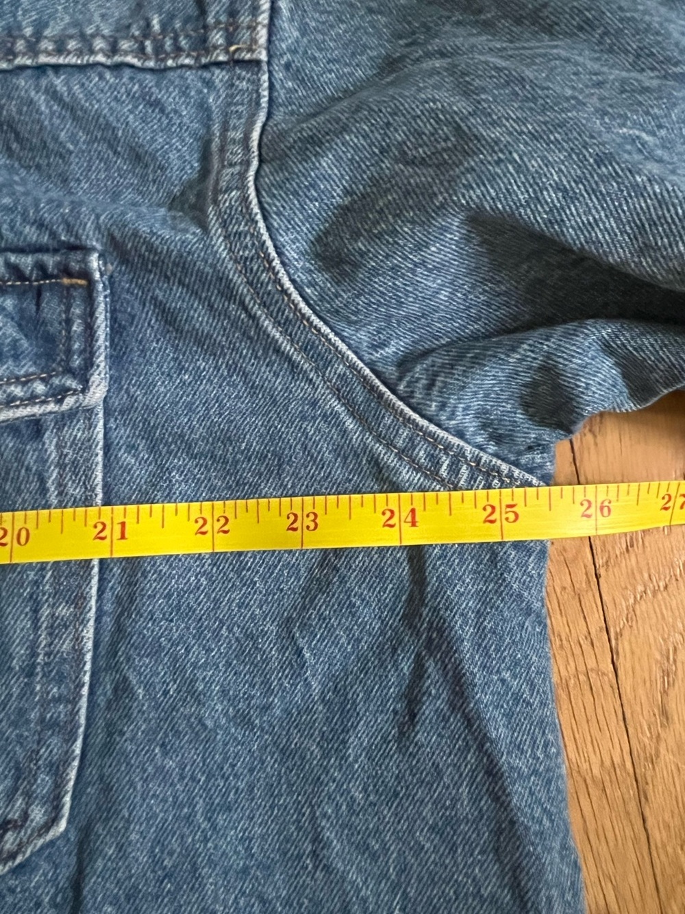Levi’s Western Pearl Snap Denim Button Down - Picture 7 of 7